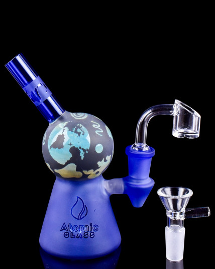Witchy World – Atomic Glass – Globe Beaker Bong/Dab Rig