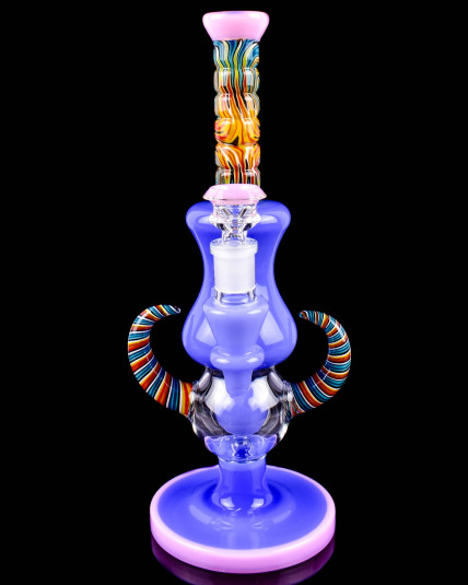 Cosmic Carnival Wigwag Bong - Pink
