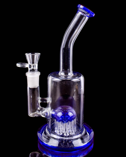 Sapphire Storm Tree Perc Bong | Limited Drop