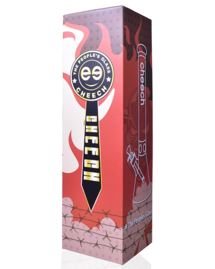 Cheech Glass 18" 7mm Thick Beaker Bong - Pink