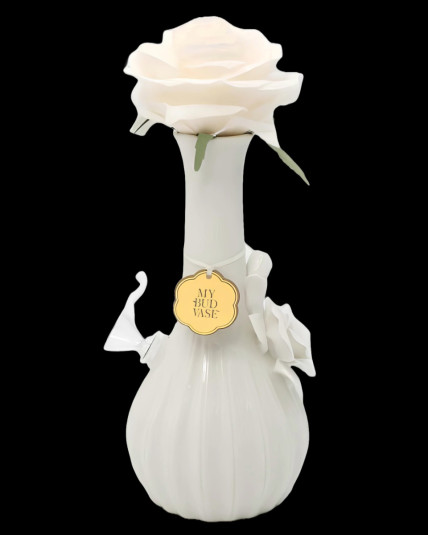 Rose signature bongs by My Bud Vase Ivory