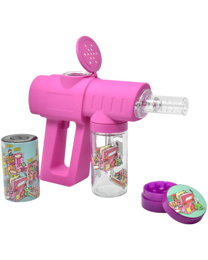 Smoke Blaster Party Gun Gravity Bong - Purple