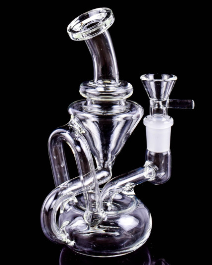 Cloud Chaser - 3 Arm Concave Designed Recycler Bong 