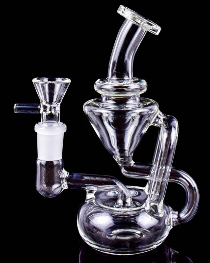 Cloud Chaser - 3 Arm Concave Designed Recycler Bong 