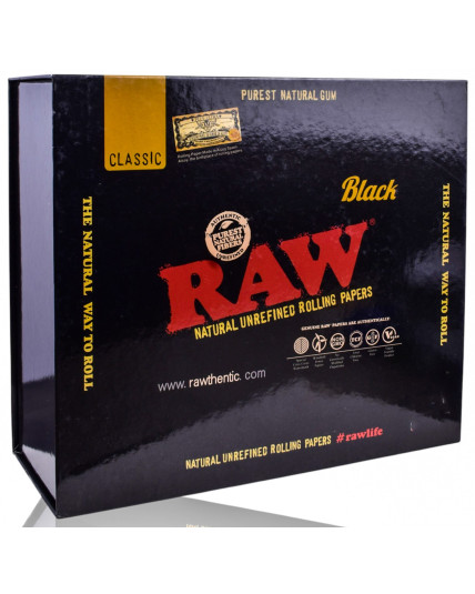 RAW Classic Black Bong Box Set