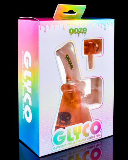Ooze Glyco Glycerin Freeze Bong - Juicy Orange