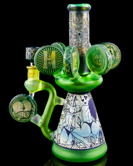 Cheech Glass - Ring Around The Glory Beaker Bong