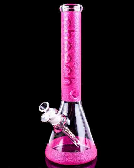Cheech Glass - 15" Sparkle of My Life Beaker Bong - Pink
