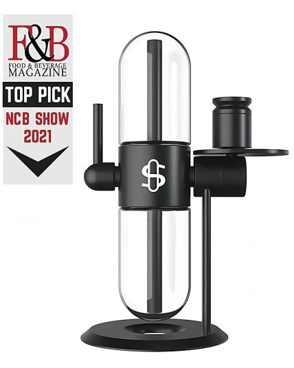 Stundenglass™ Gravity Hookah Bong - Original Black