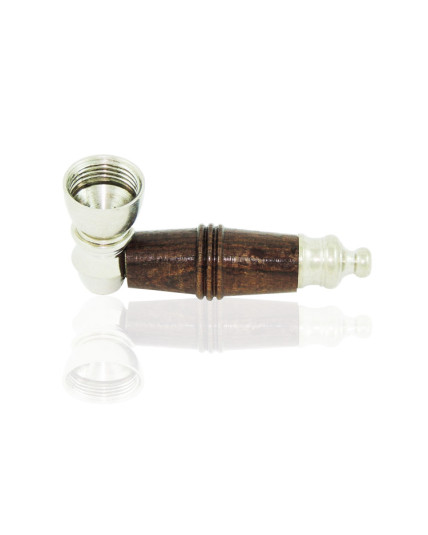 Metal pipe - Oak wood