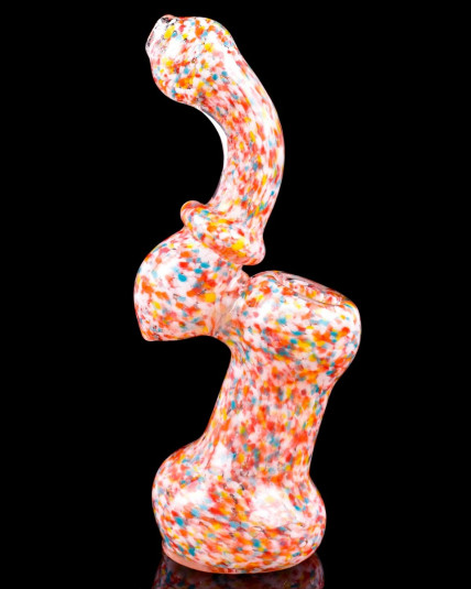 6" Fritt Designed Assorted Colors Bubbler - Rainbow Blast -Buy One Get One Free!!