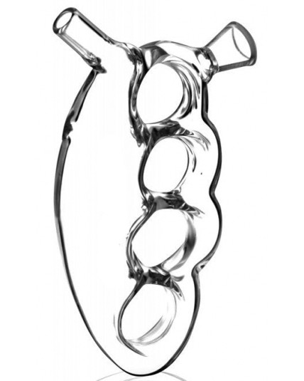 Glass Knuckle Hand Pipe