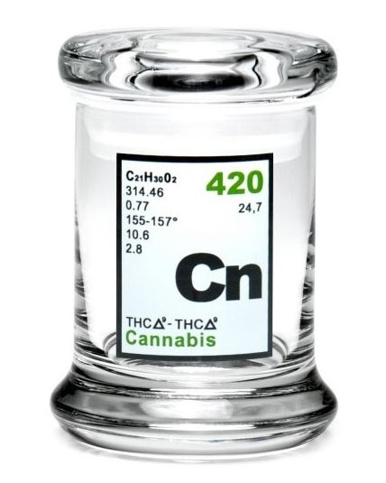 The Element - Pop Top Glass Storage Jar