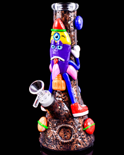 Cosmic Cyclops - Stoney Rocket Bro 3D Painted Bong