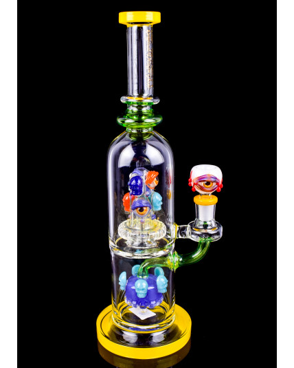 Devilish Intention - Lookah® Third Eye Heady Glass Bong