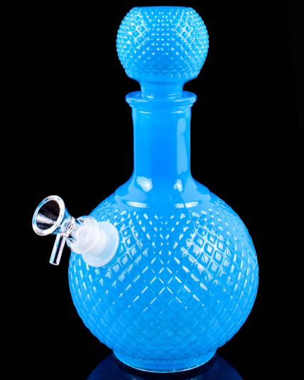 Vintage Crystal Decanter Solid Color Glass Bong - Cruet
