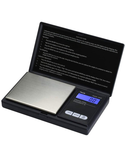 AWS - 1KG Series Digital Pocket Weight Scale 1kg x 0.1g - Black