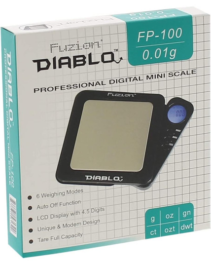 Fuzion Diablo FP-100 Professional Digital Mini Scale 100x0.01g