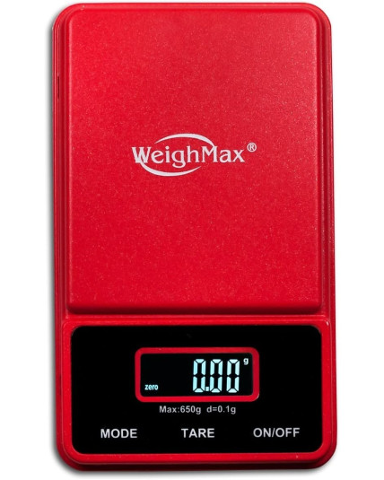 Weighmax® - NJ100 - Red Dream Series Digital Pocket Scale 100G X0.1G