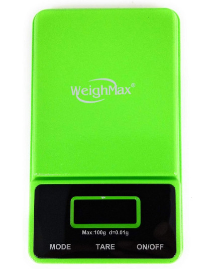 Weighmax® - NJ100 - Green Dream Series Digital Pocket Scale 100G X0.1G	