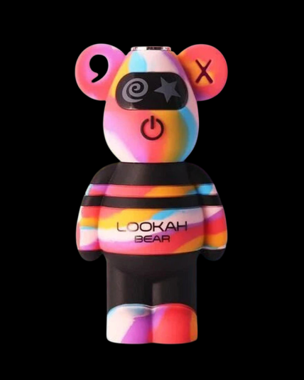 Lookah Bear Limited Edition 510 Vape Battery - Tie Dye Rainbow