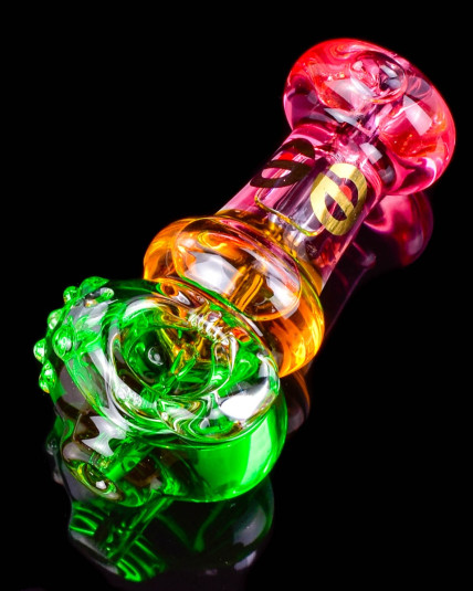 Cheech™ Glass - 4" Glycerin Glass Hand Pipe w/ Pouch