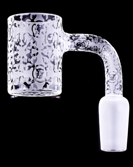 4mm Thick Flat Top Large Capacity Designed Quartz Banger - 14mm Male 