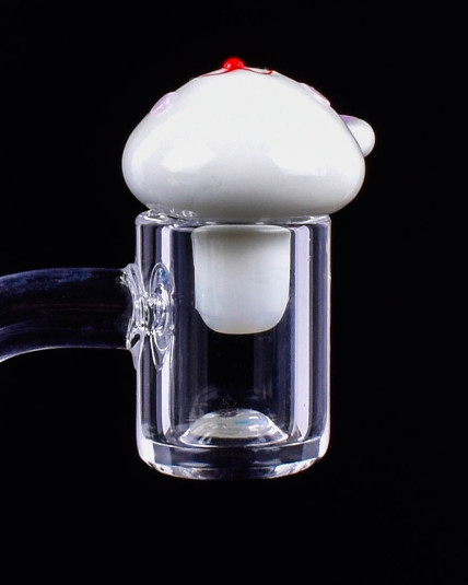Rabbit Face Carb Cap - White