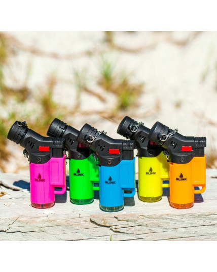 Blink™ Torch - Mini Neon's Angled Torch Lighters