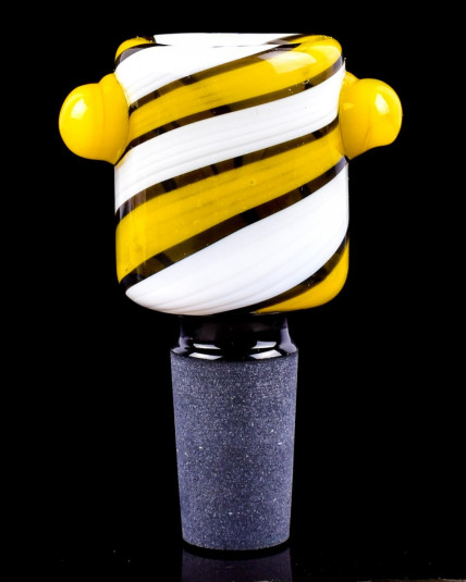 Candy Cane - 14mm Male Dry Herb Bowl Accessories