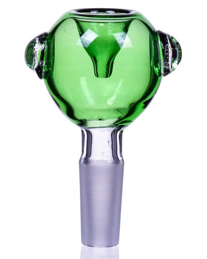The Baubles - 10mm Male Dry Herb Bowl - Smoking Accessories - Green