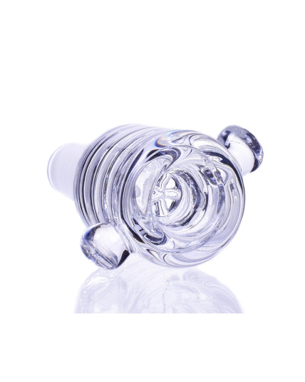 SmokeDay's 14mm Male Dry Herb Bowl w/ dual Handle & Built-in Screen