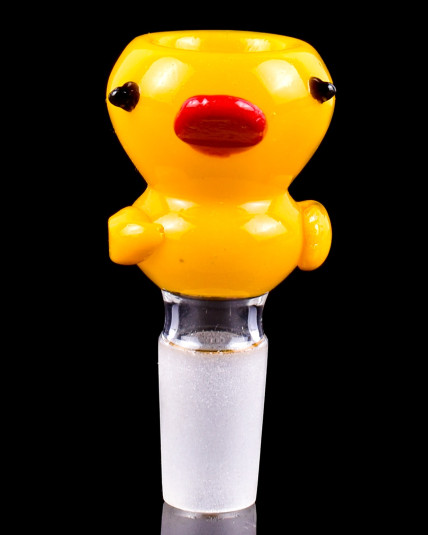 Cute Ducky - 14mm Male Dry Herb Bowl