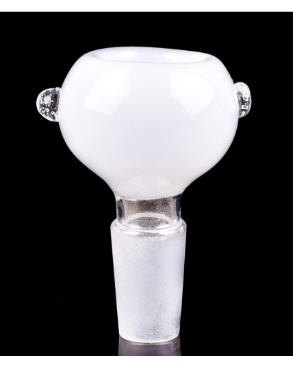 The Sky - 14mm Big Dry Herb Bowl - White