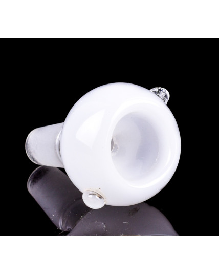 The Sky - 14mm Big Dry Herb Bowl - White
