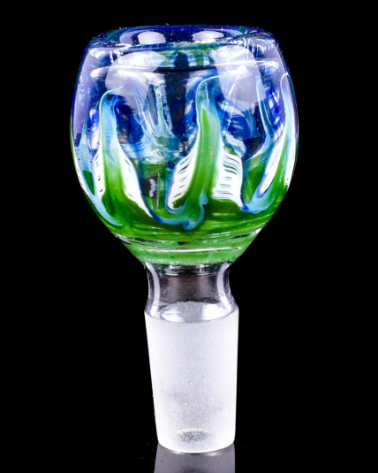 14mm Male WigWag Swirl Bowl