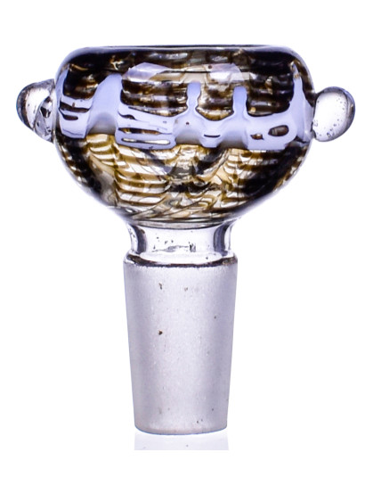 14mm WigWag Design Bowl - Assorted Colors