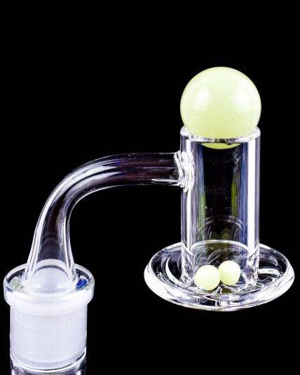 Blender Slurper Quartz Banger w/ Marble & Terp Set - 14mm Male