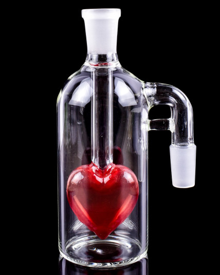 14mm 90° Cupid Heart Ash Catcher