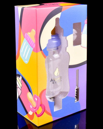 Atomic Glass Baby Bottle Nectar Collector Kit