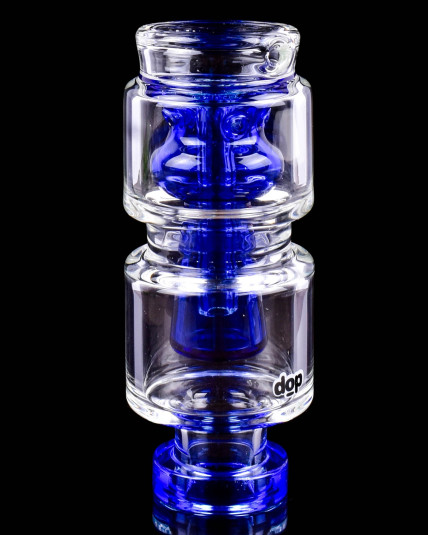 Dop Glass Chug Top Focus V Carta Attachment - Blue