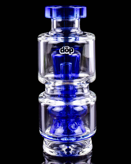 Dop Glass Chug Top Focus V Carta Attachment - Blue