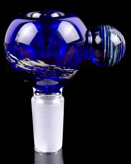 14mm Galaxy Silver Fumed Marble Bowl