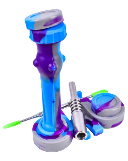 Silicone Nectar Collector Travel Case Complete Kit