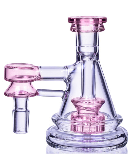 The Pyramid - 14mm Mini Bubbler Showerhead Ash Catcher