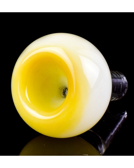The Spherical - 14mm Male Dry Herb Bowl - Carmel