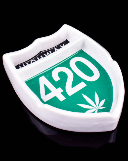 Highway 420 Shield Ashtray