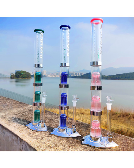 16" Tall Water Pipe Bong w/ LED Lighting