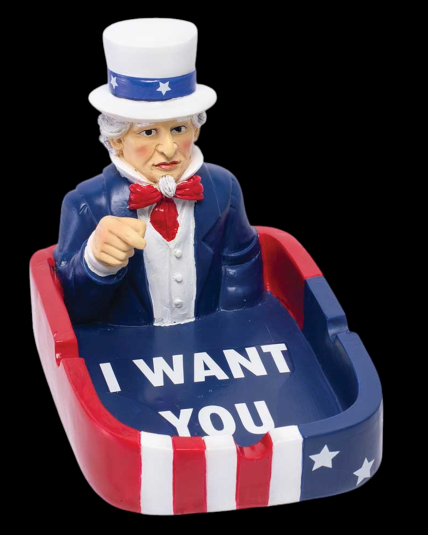 Uncle Sam Ashtray