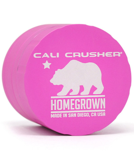 Cali Crusher® Homegrown® Standard Quick Lock Grinder - Pink